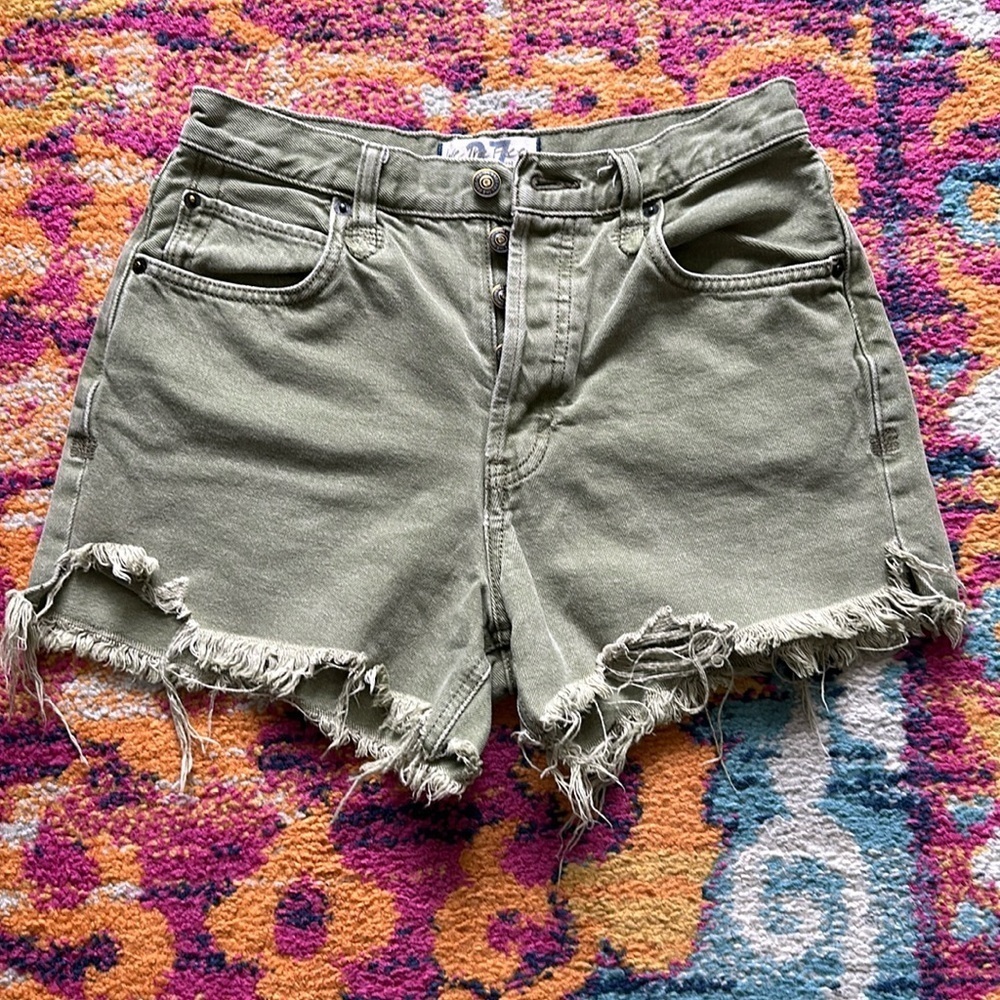 We the free green shorts